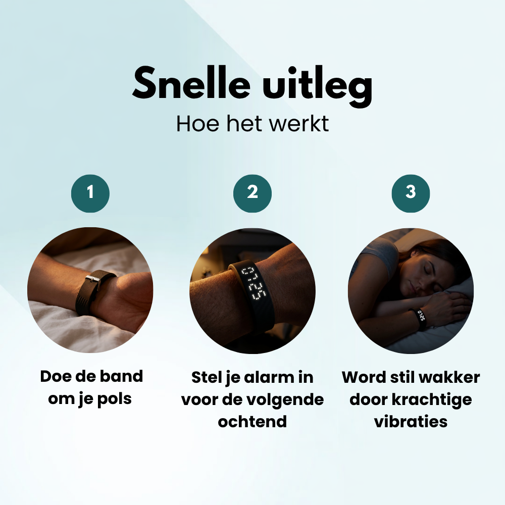 Corevion Wake™ Wake-Up Band