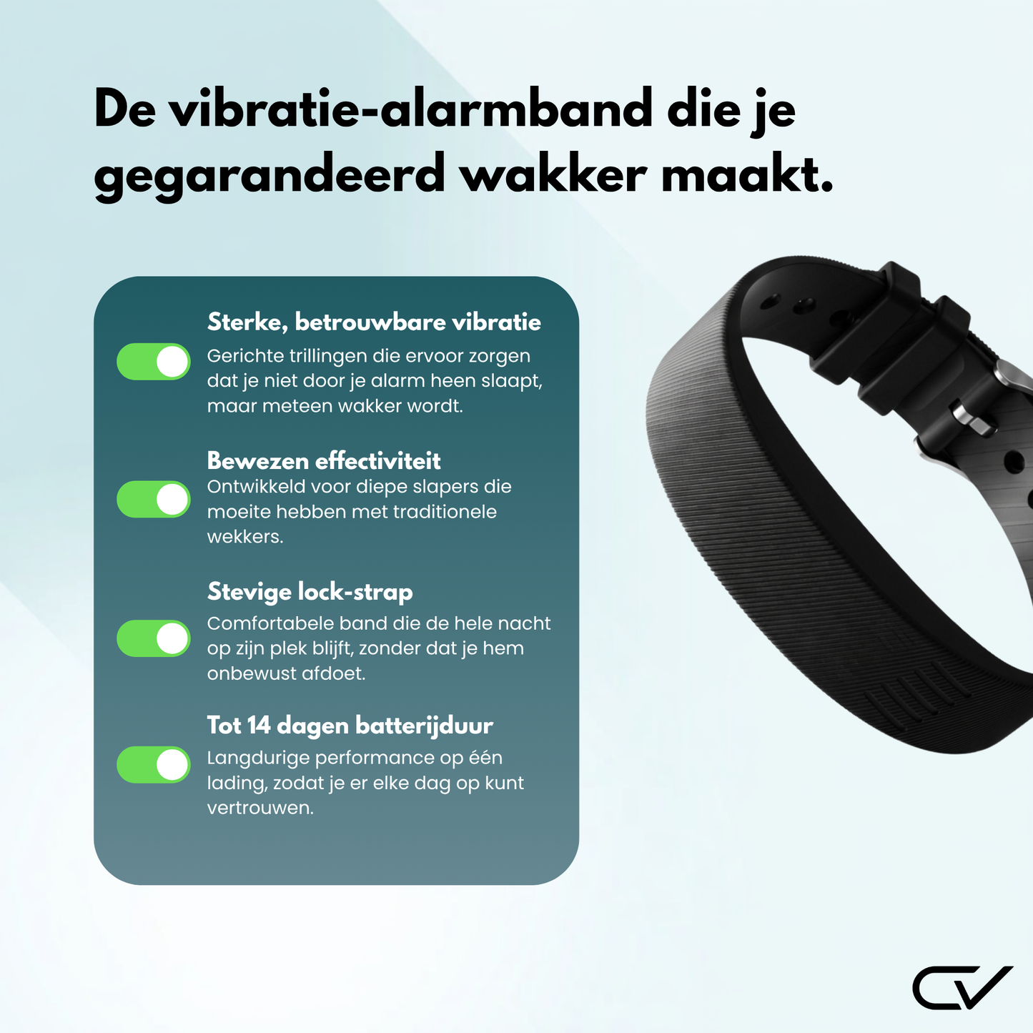 Corevion Wake™ Wake-Up Band