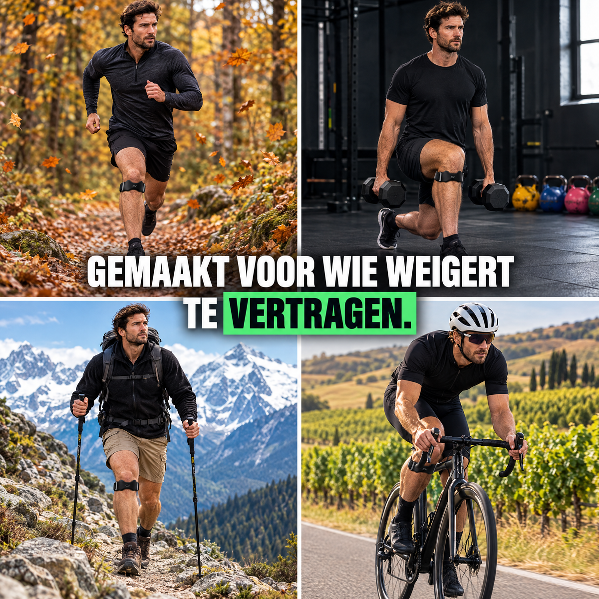 Hardlopen, krachttraining, wandelen en fietsen met de Corevion Move: gemaakt voor wie weigert te vertragen